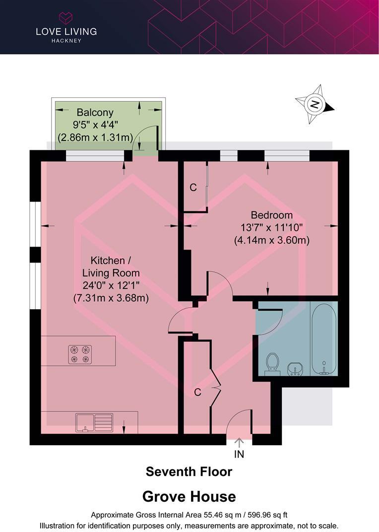 Frampton Park Road, Hackney floorplan