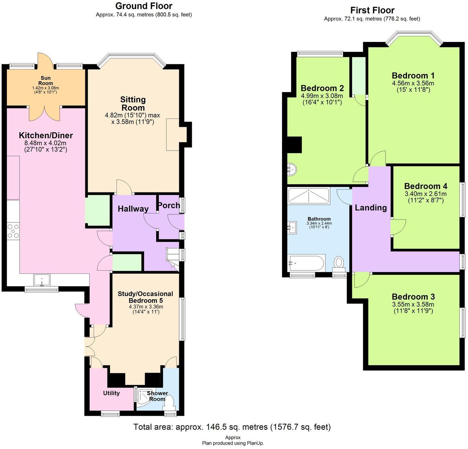 Shiphay Park Road, Torquay, TQ2 floorplan