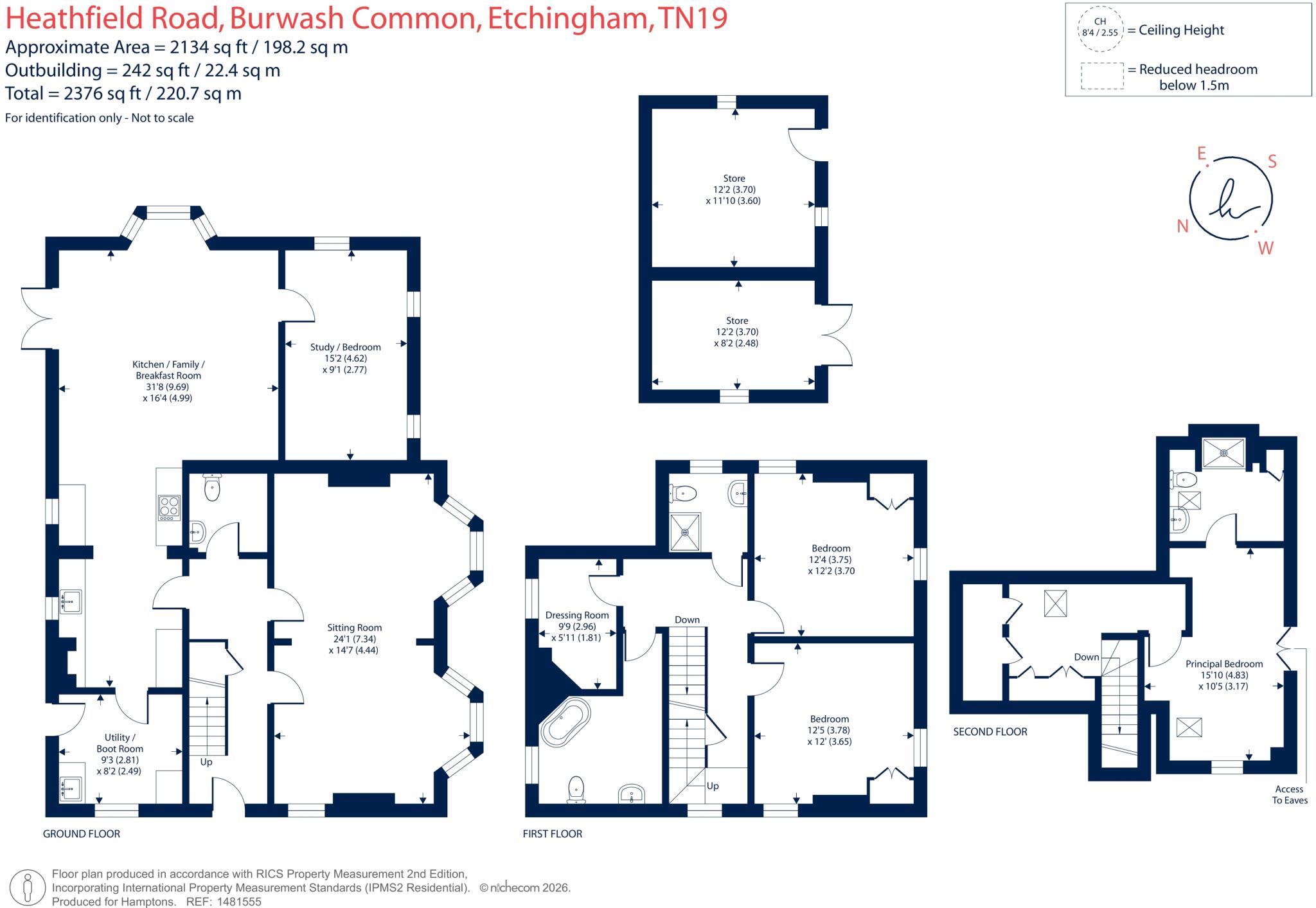 Heathfield Road, Etchingham, TN19 floorplan
