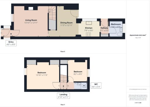 Irvings Place, Dalston Road, Carlisle floorplan