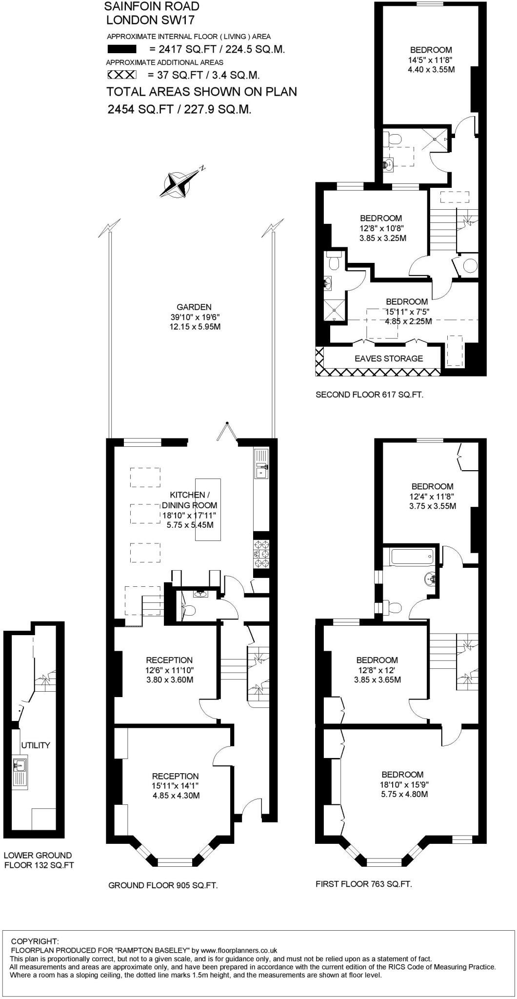 Sainfoin Road, SW17 floorplan
