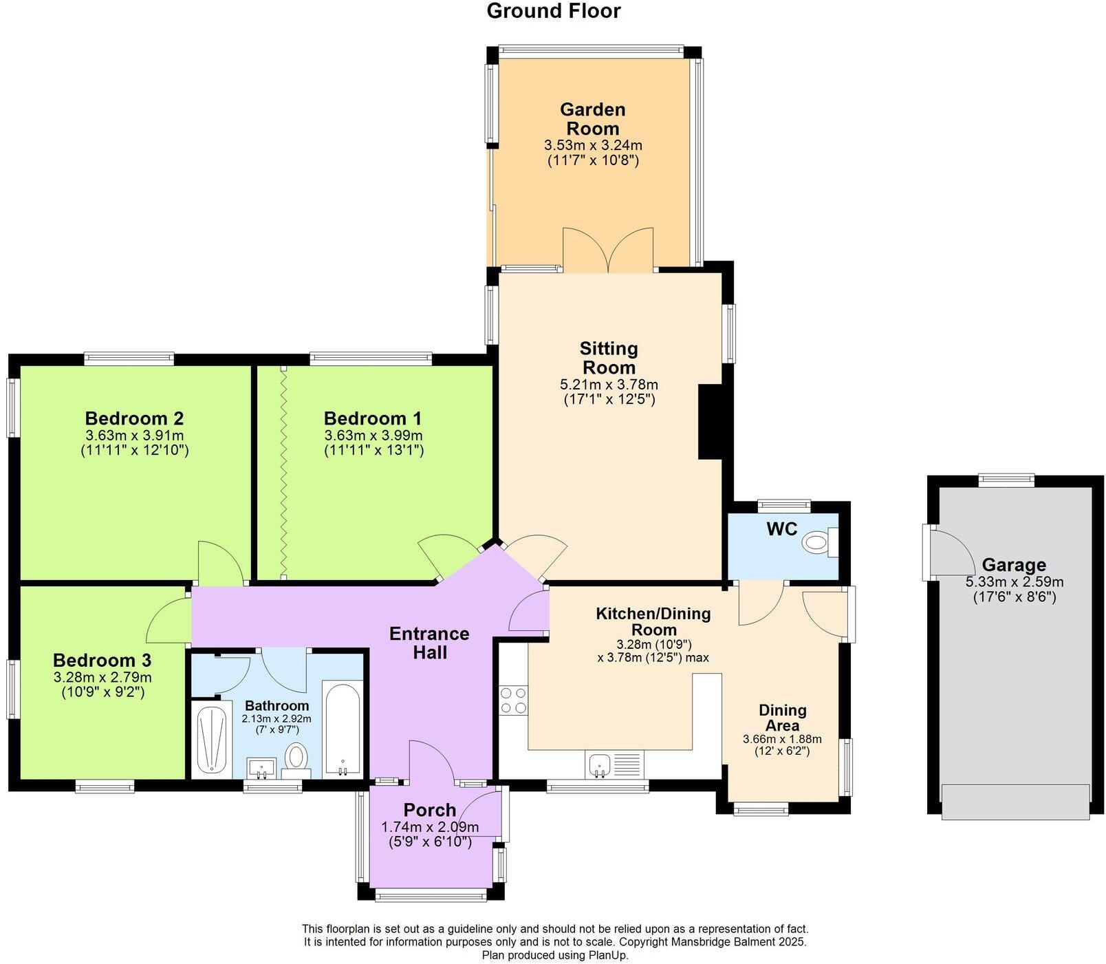Nine Oaks Estate, Dousland, PL20 floorplan