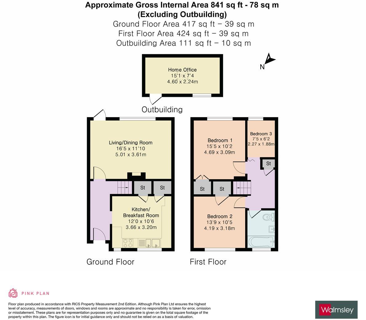 Donegal Close, Caversham, Reading floorplan