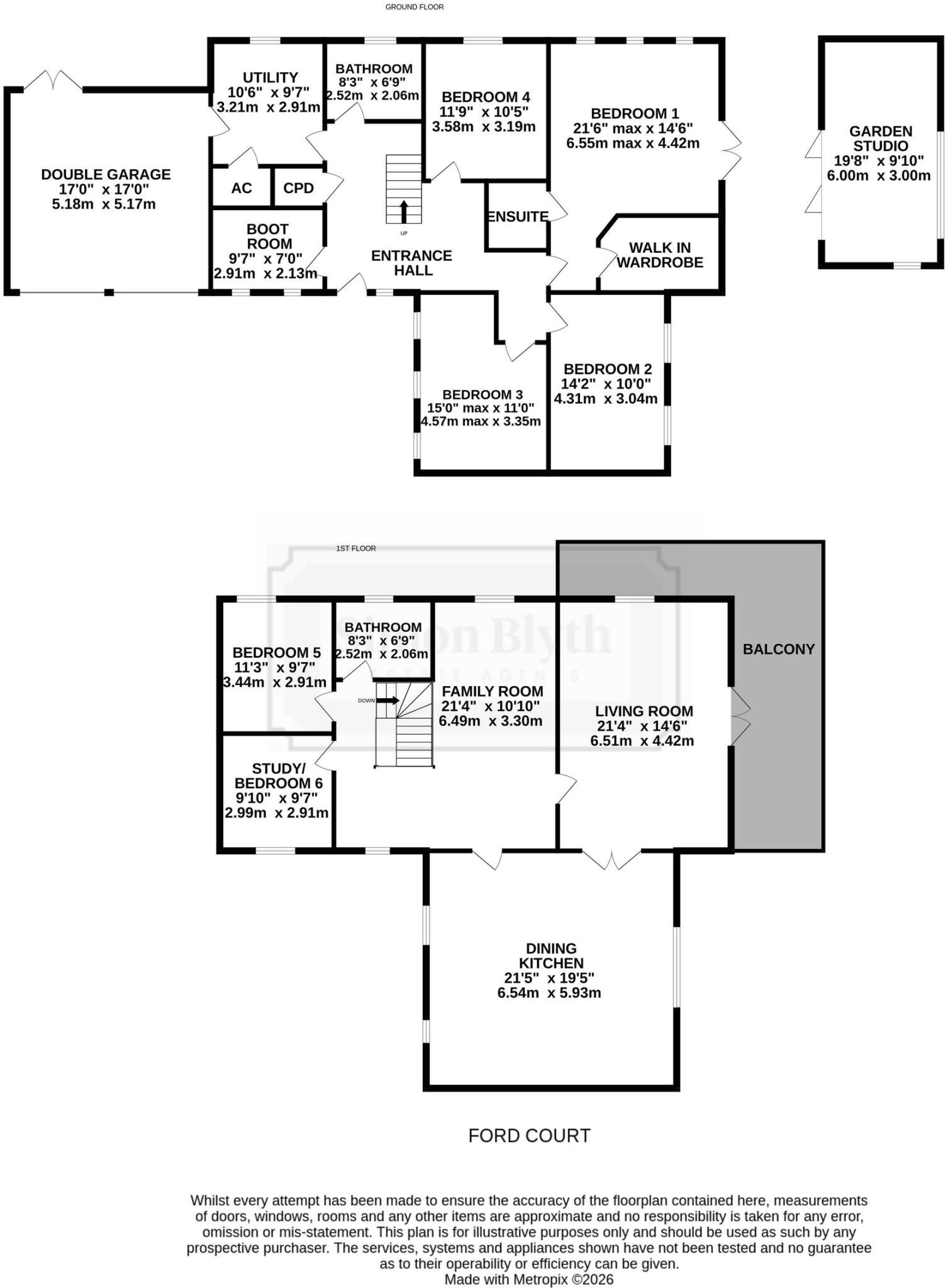 Ford Court, Holmfirth, HD9 floorplan