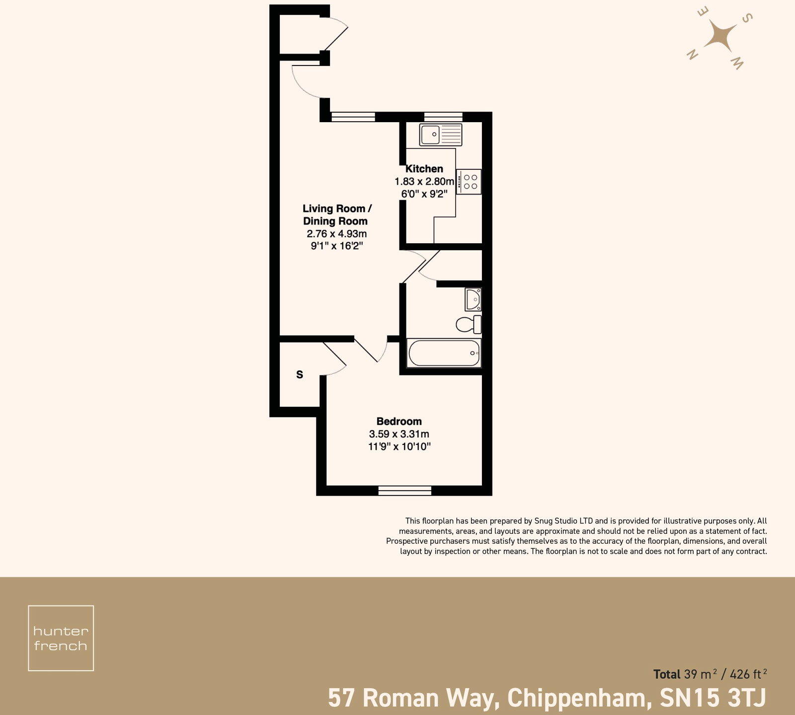 Roman Way, Chippenham floorplan