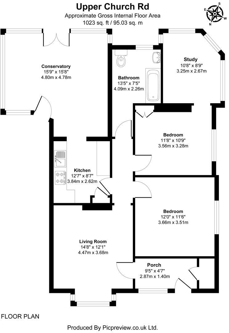 Upper Church Road, St. Leonards-On-Sea floorplan
