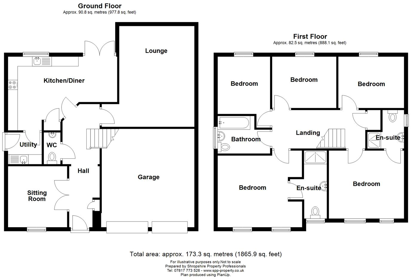 Picton Drive, Weir Hill, Shrewsbury floorplan