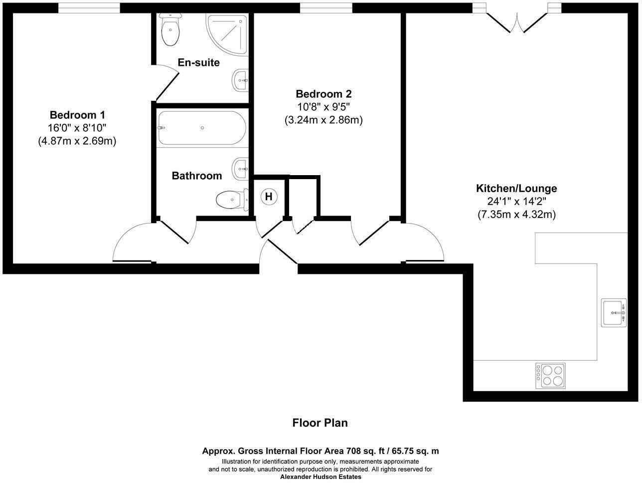 Worsdell Drive, Gateshead, Tyne And Wear, NE8 floorplan