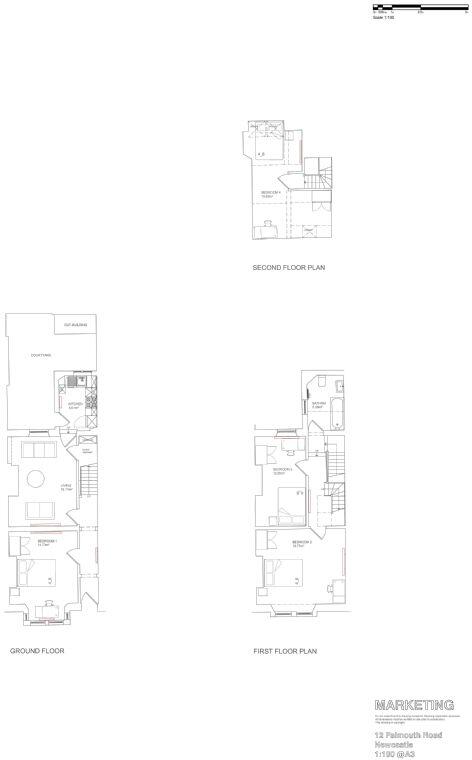 12 Falmouth Road NE6 5NS floorplan
