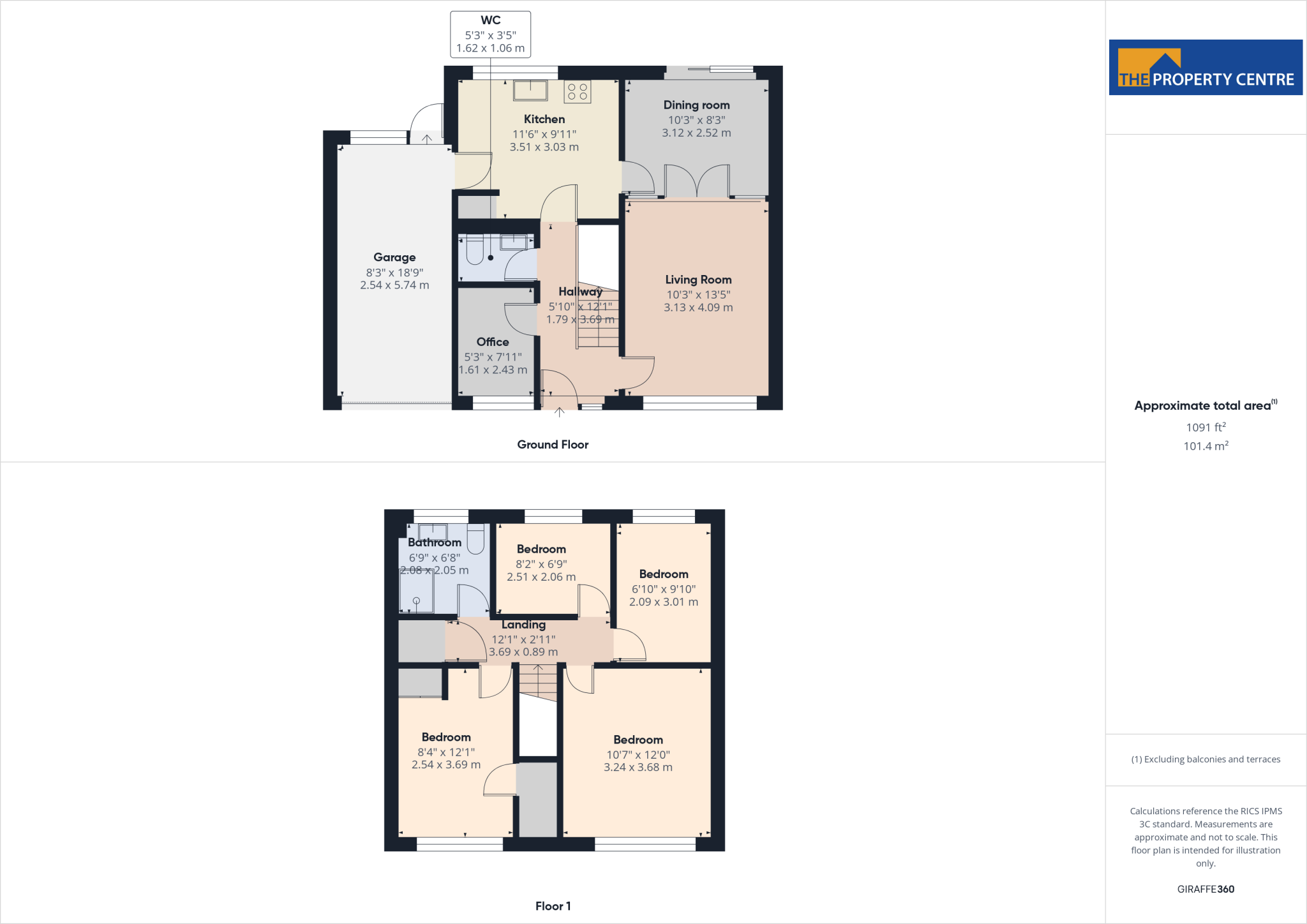 Nailsworth Close, Worcester, Worcestershire, WR4 floorplan