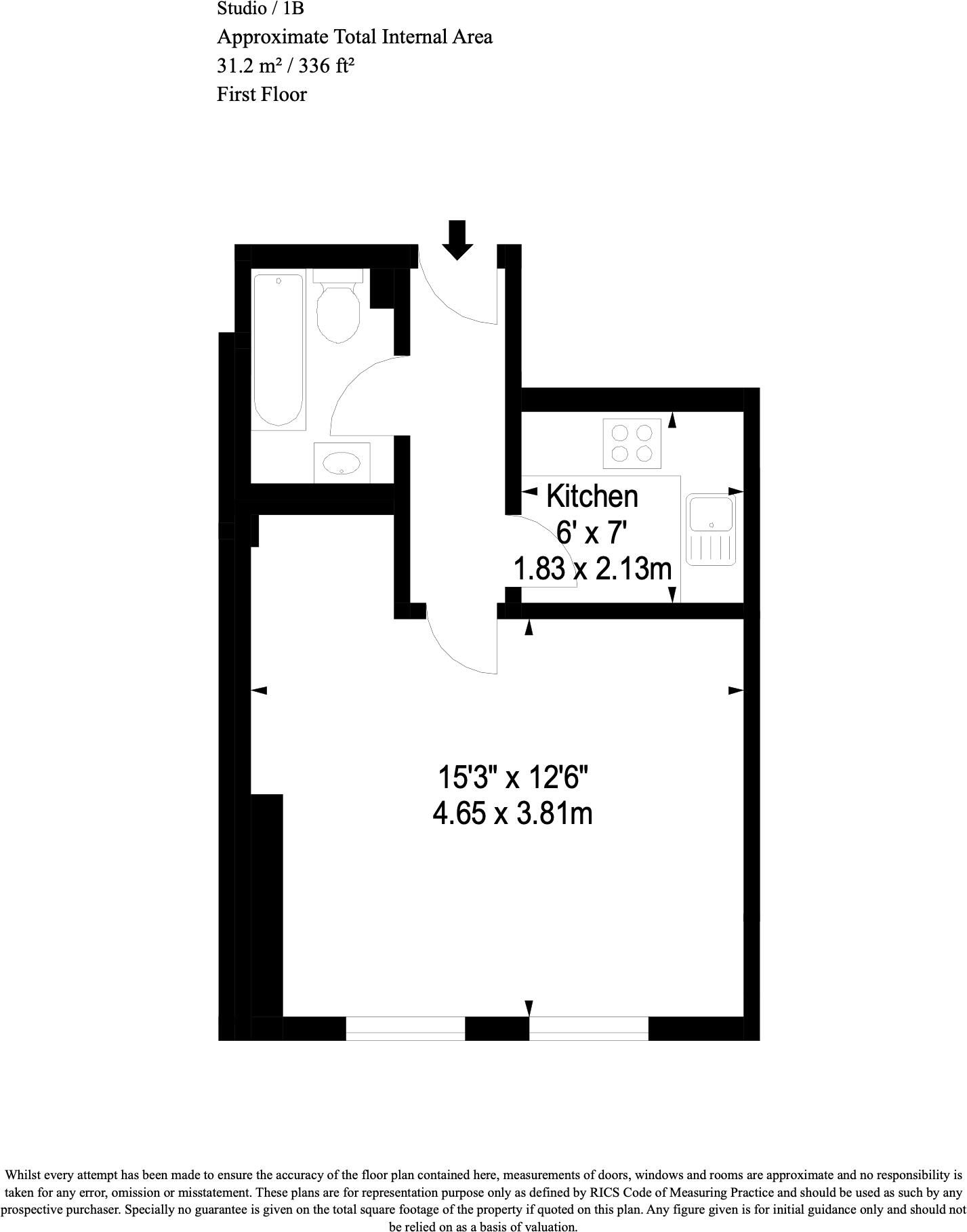 Royal College Street, London, NW1 9QS floorplan