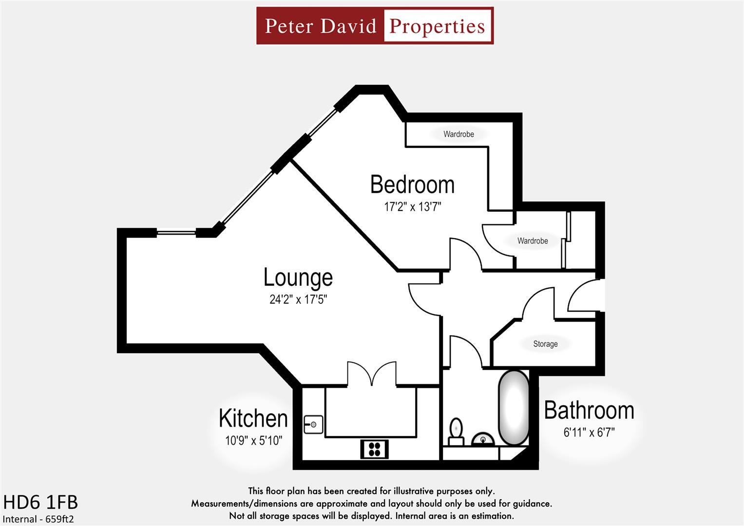 Knightsbridge Court, Parsonage Lane, Brighouse floorplan
