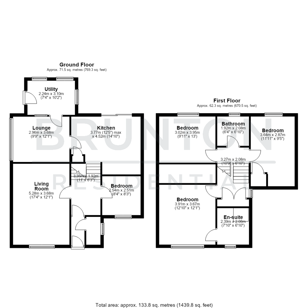 Enderby Drive, Hexham floorplan