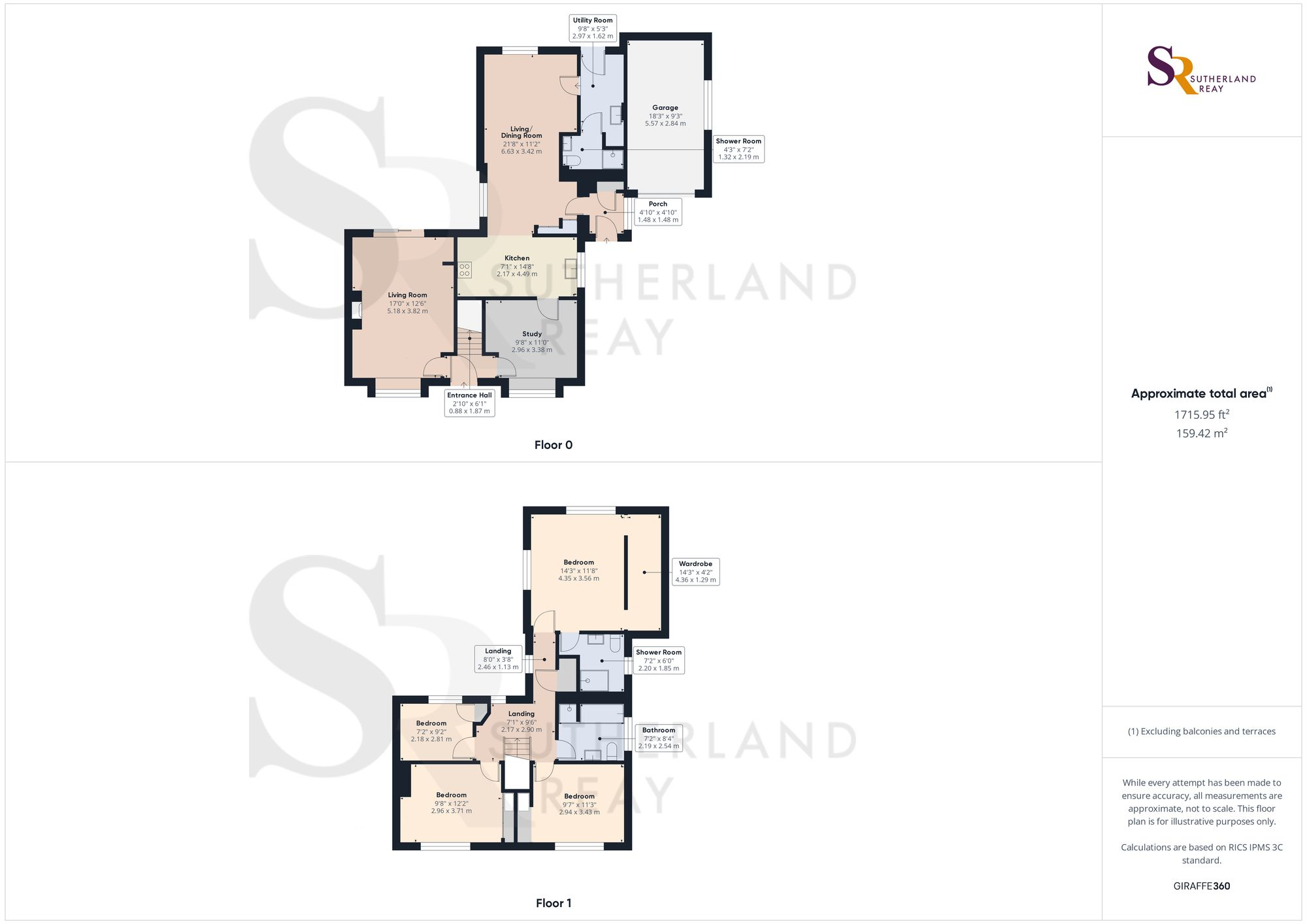 Hallsteads, Dove Holes, SK17 floorplan