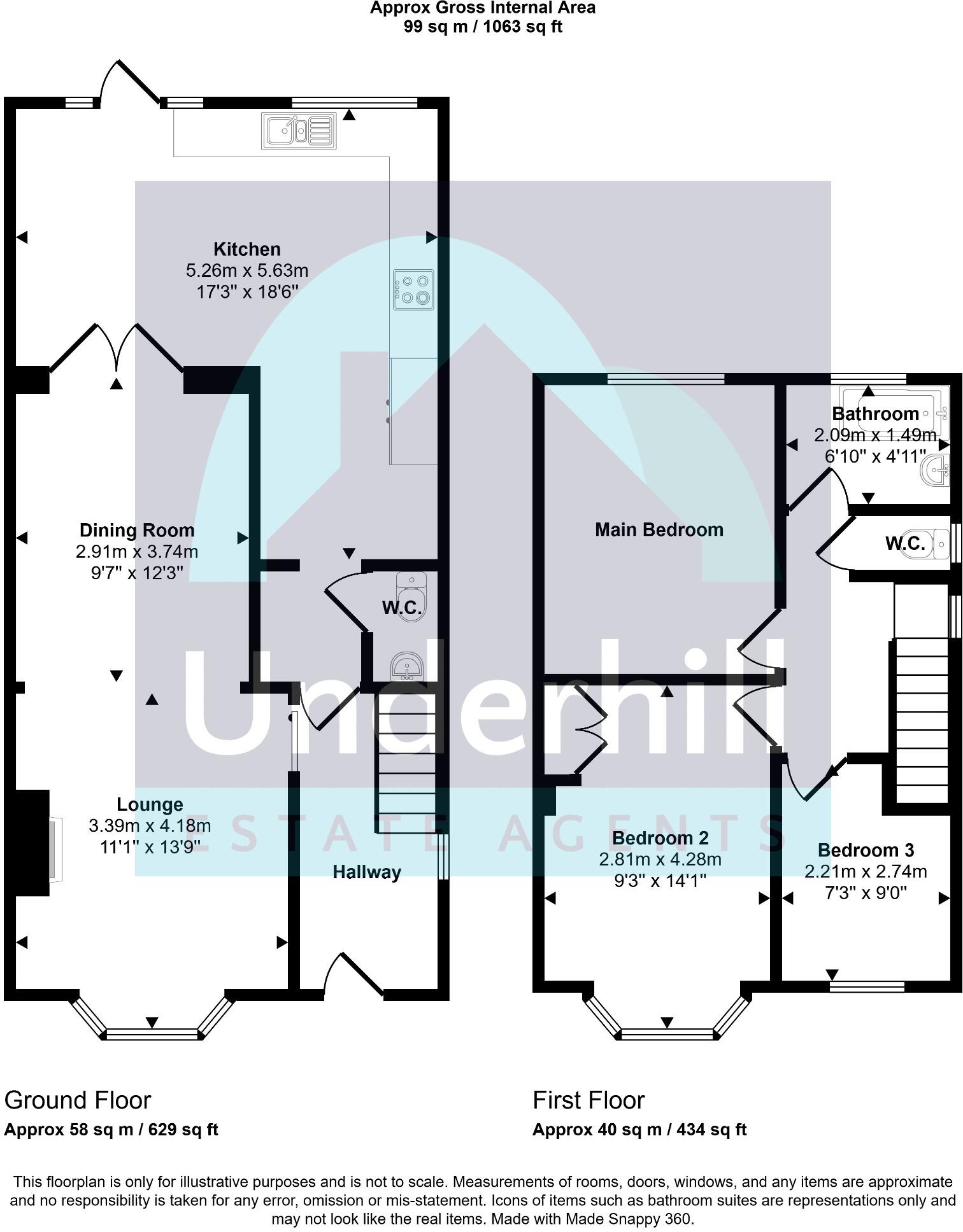 South Avenue, Heavitree, Exeter floorplan