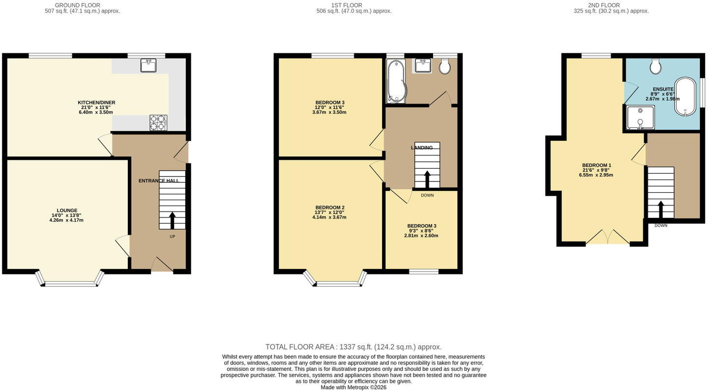 75 Fairview Avenue, Laira, Plymouth, PL3 6DP floorplan