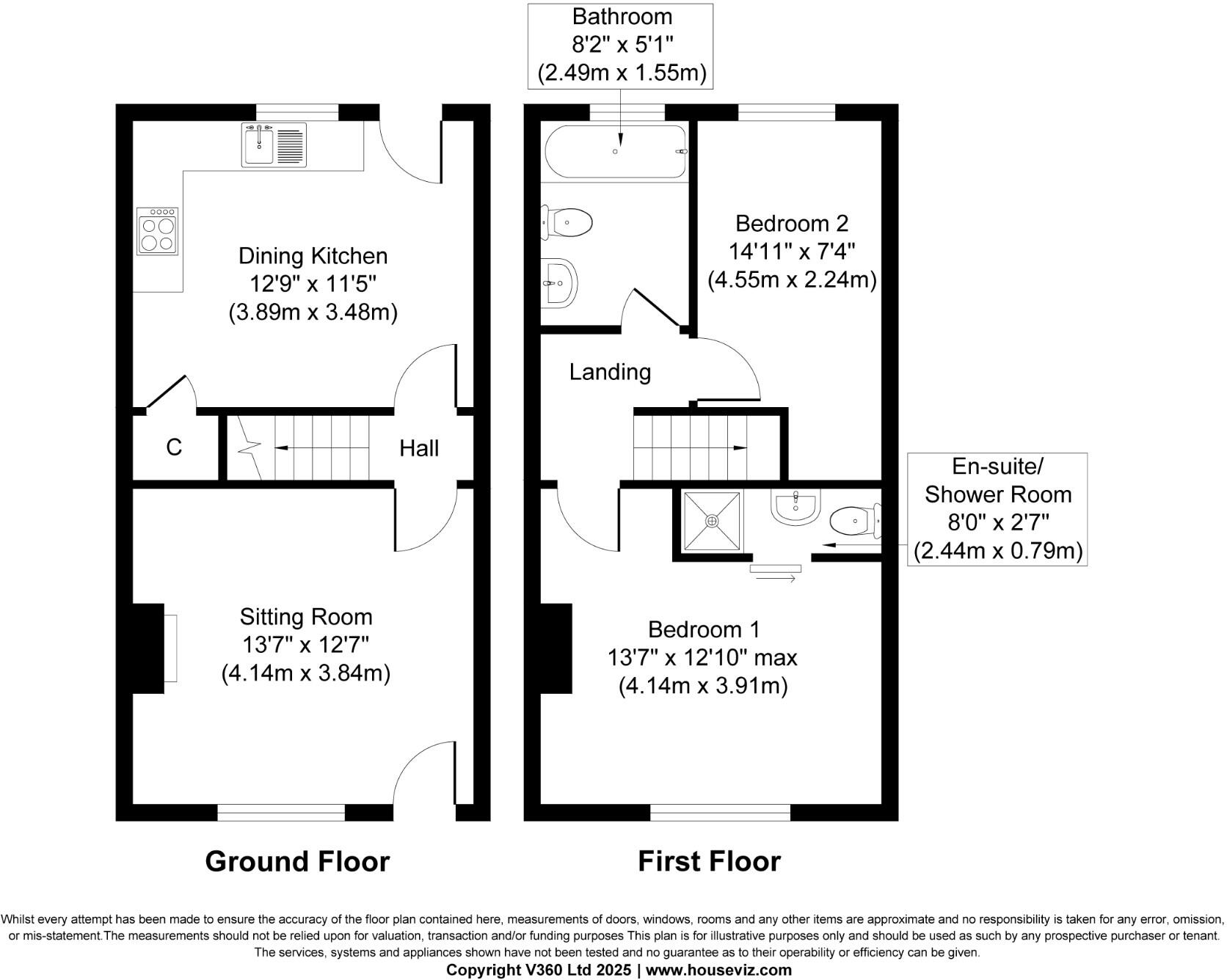9 Harrison Place, Glusburn BD20 8QS floorplan
