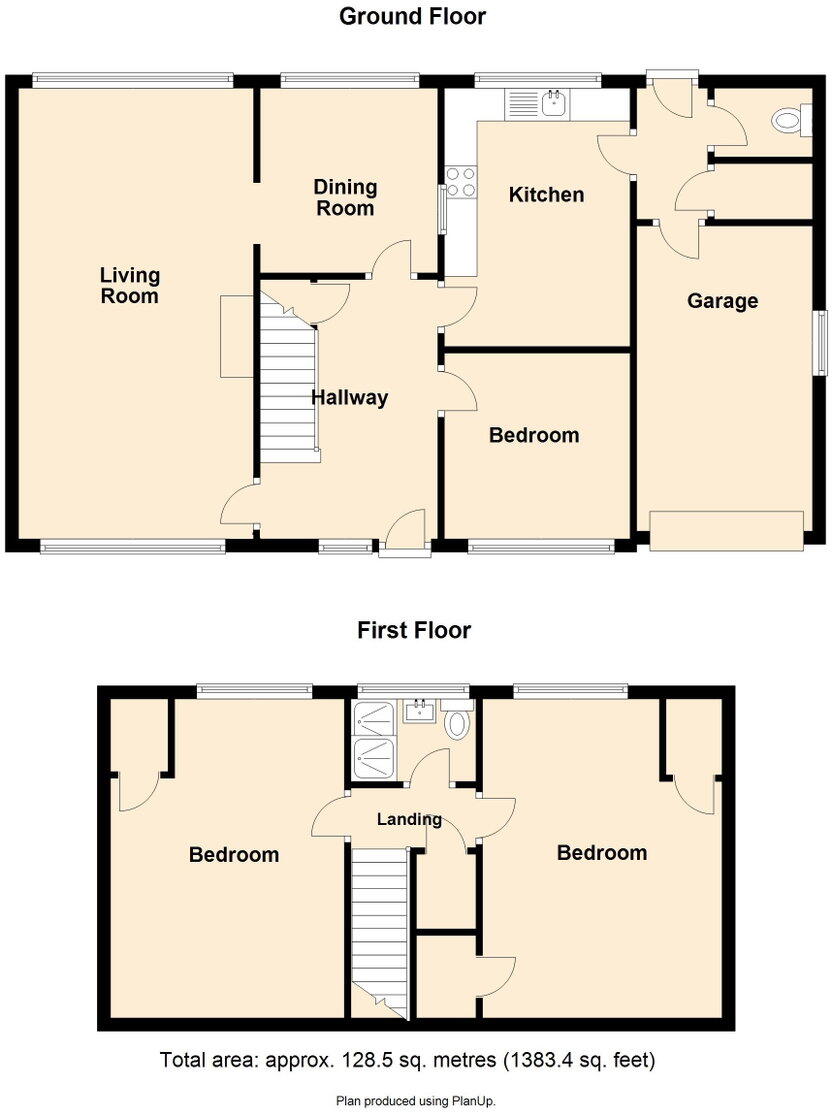 Orchard Hill, Bideford, EX39 floorplan