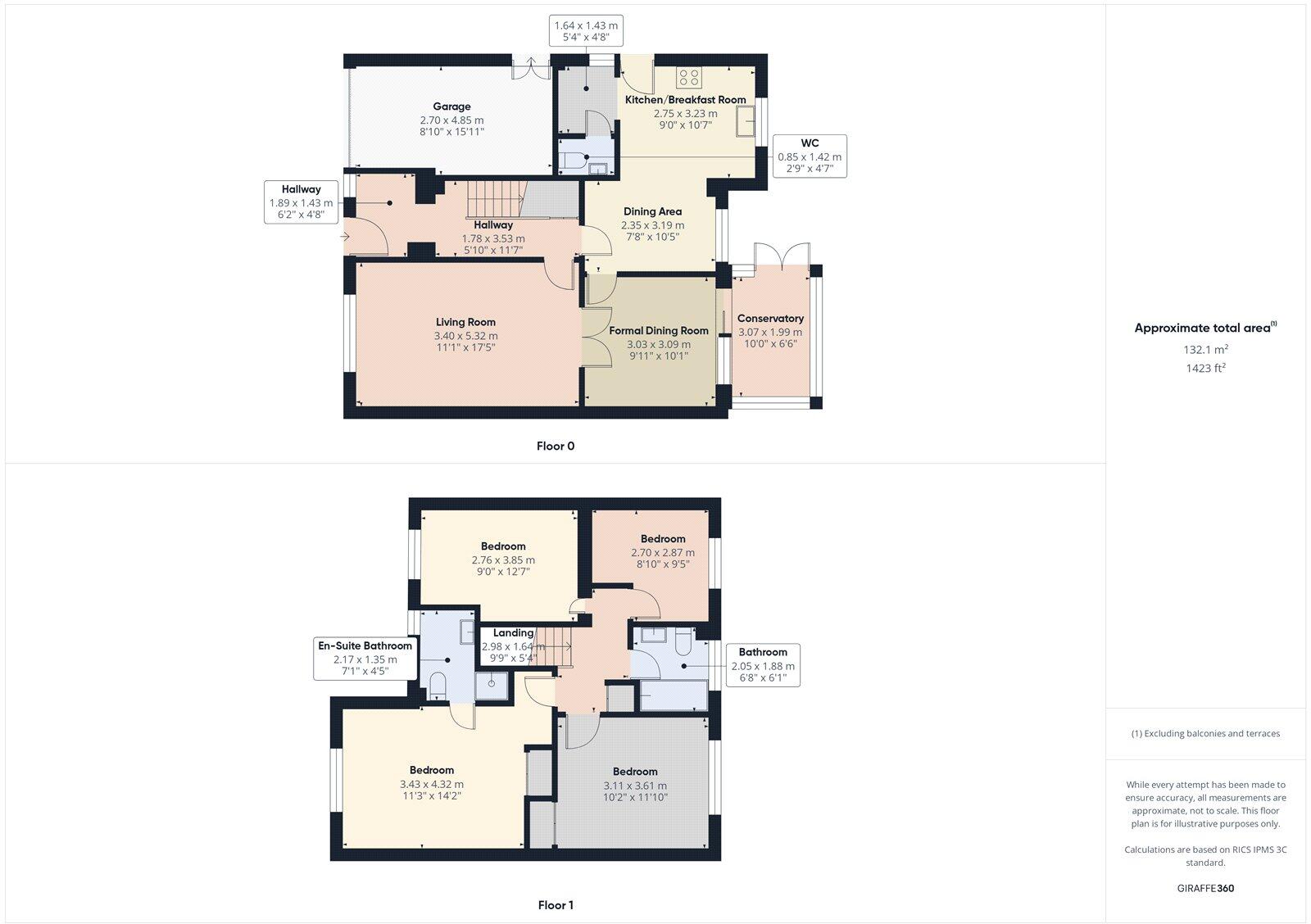 The Cornfields, Weston-super-Mare, North Somerset, BS22 floorplan