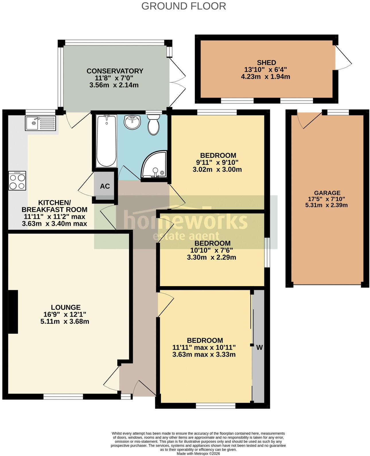 Middlemarch Road,Dereham,NR19 1QD floorplan