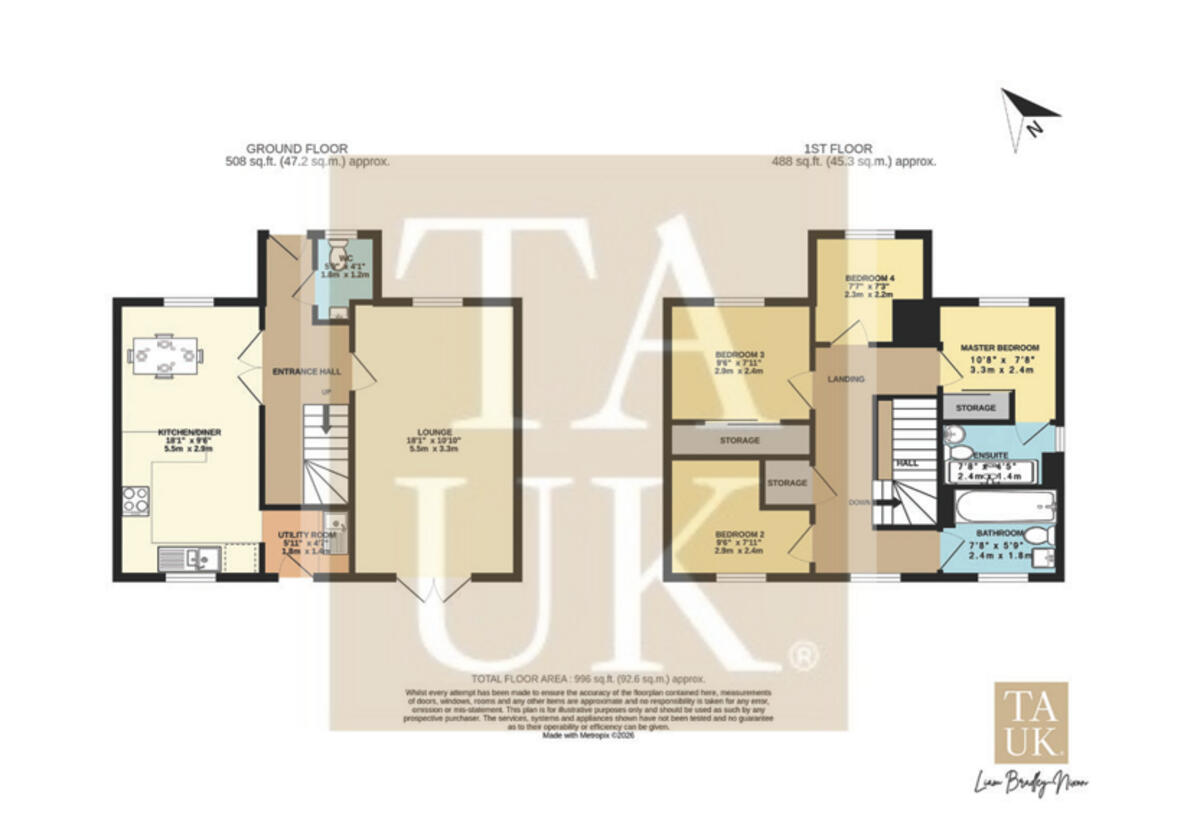 Duchess Drive, Manchester, M34 floorplan