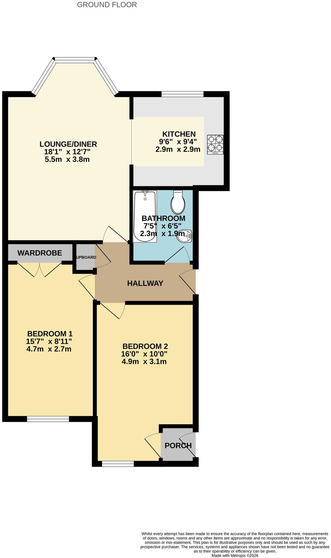 Queens Promenade, Douglas, IM2 floorplan