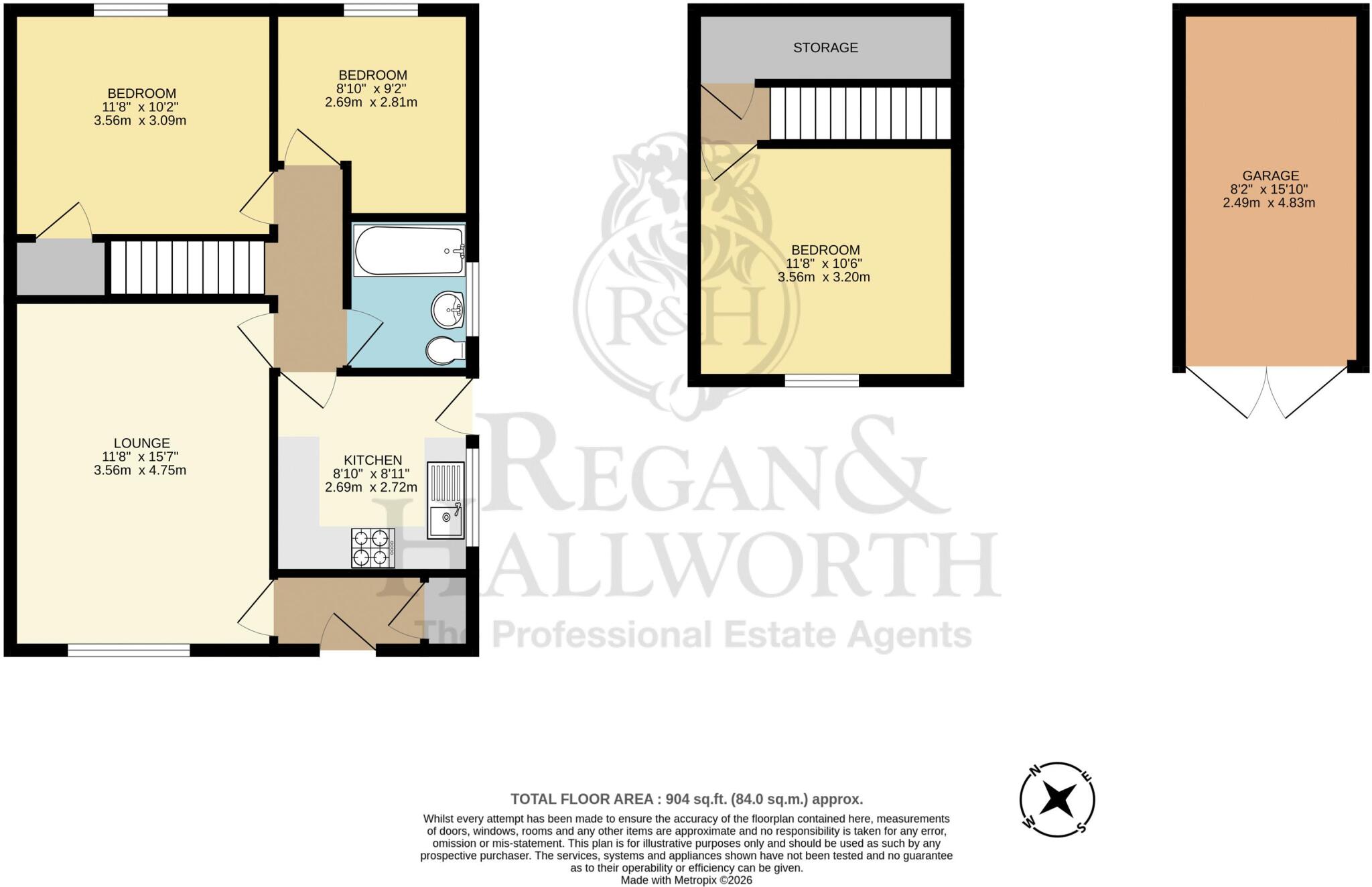 Lincoln Drive, Aspull, WN2 1XB floorplan