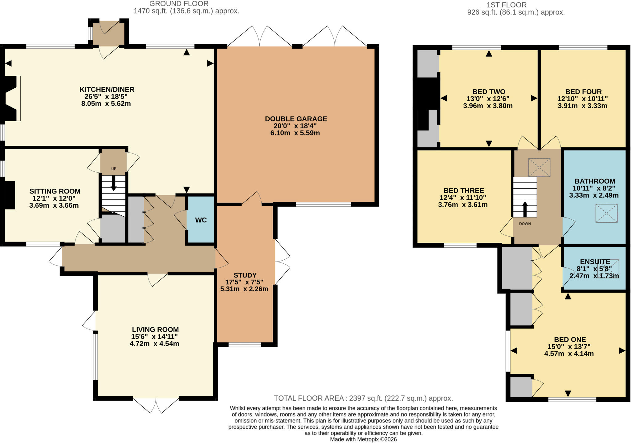 Wildmoor Lane, Sherfield-On-Loddon, Hook, Hants, RG27 floorplan