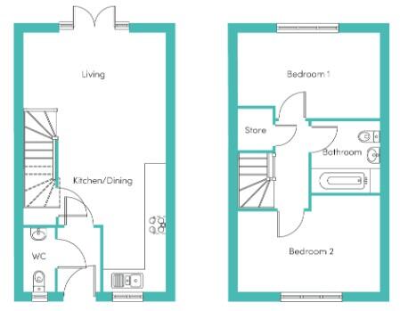 Ford Green Drive, Bradford, BD6 floorplan