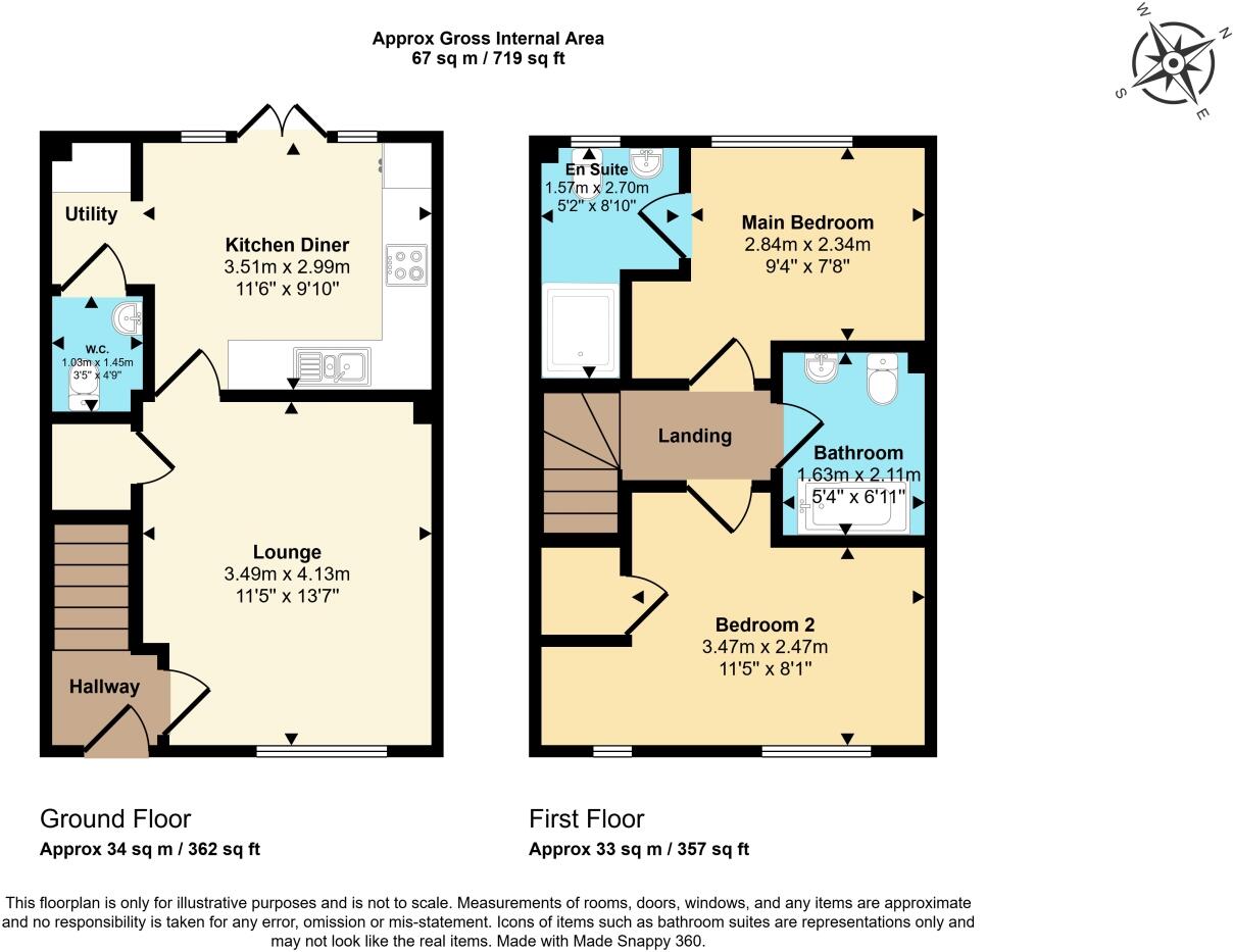 11 Faulkner Place, Brize Norton, Carterton floorplan