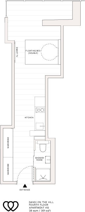 The Heights, Lowlands Road, Harrow floorplan