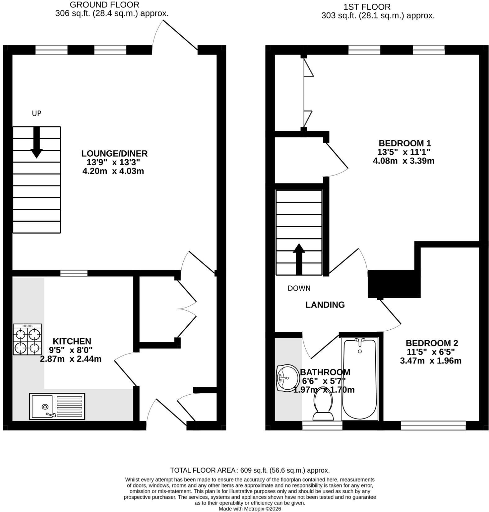 Beehive Walk, Portsmouth floorplan