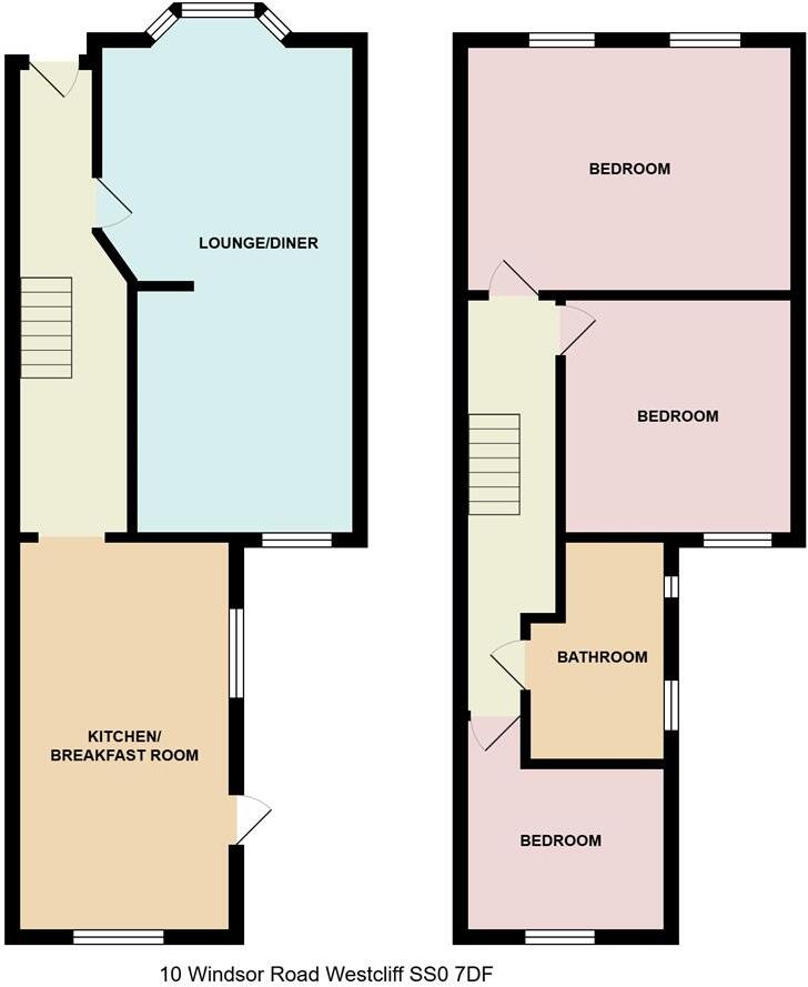 Windsor Road, Westcliff On Sea floorplan