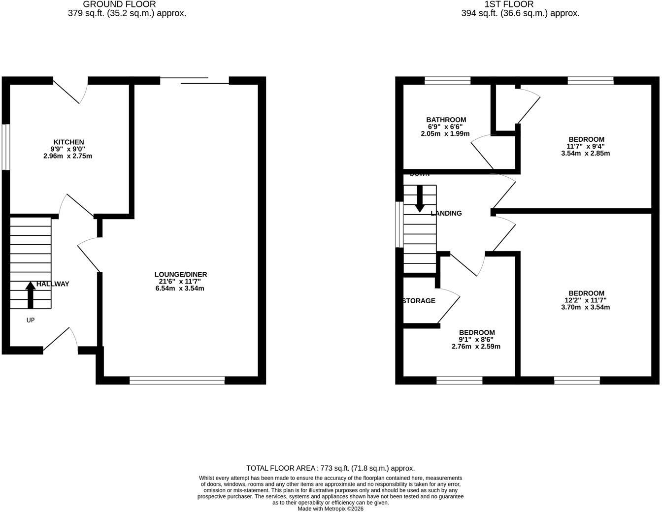 Deeble Road, Kettering floorplan