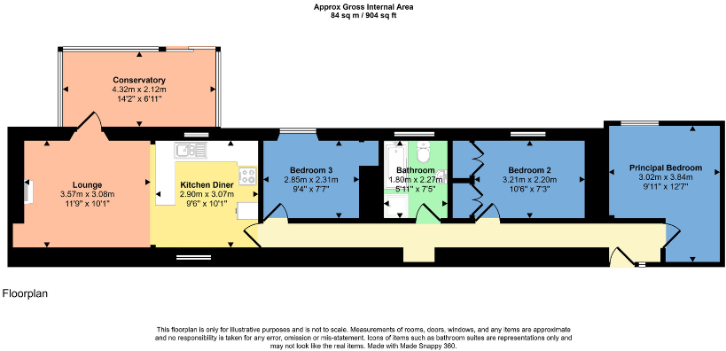 Invermoriston, Inverness, Highland, IV63 floorplan