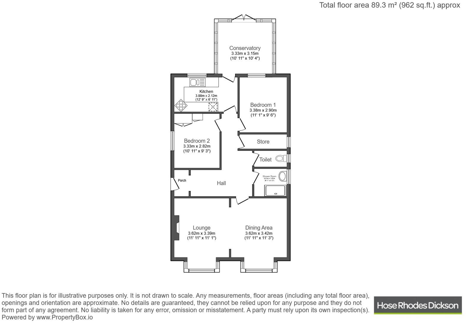 High Park Road, Ryde floorplan