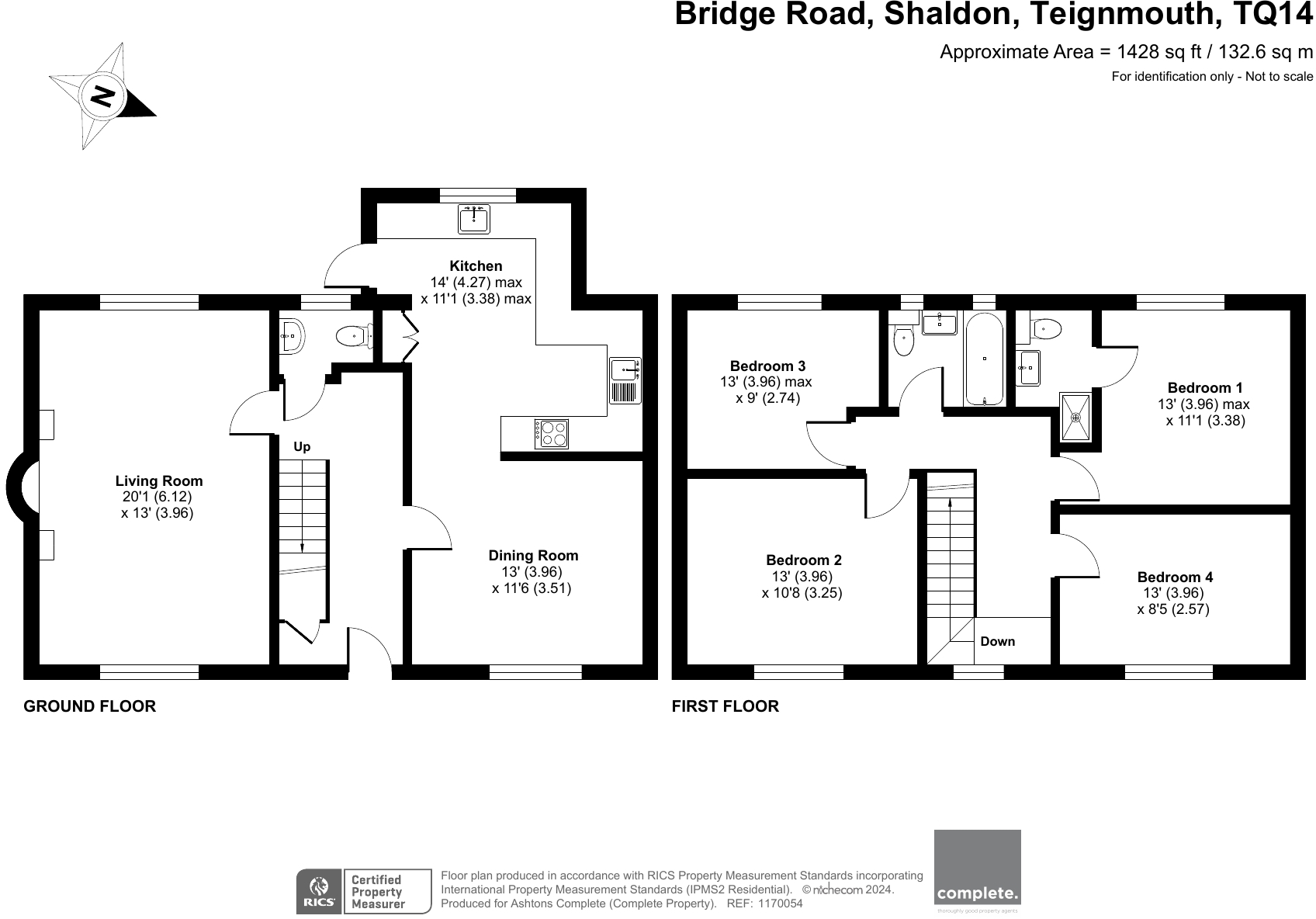 The Chase, Bridge Road, Shaldon, TQ14 0DD floorplan