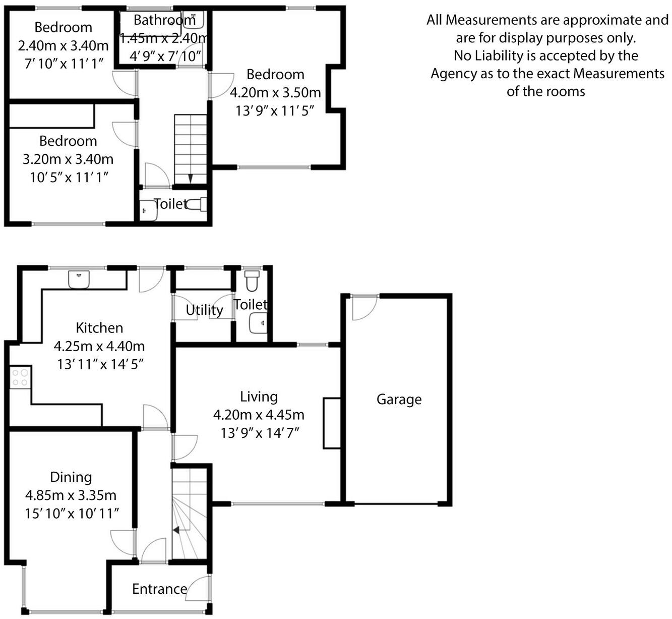 Bagdale, Whitley Road, Whitley, WF12 floorplan