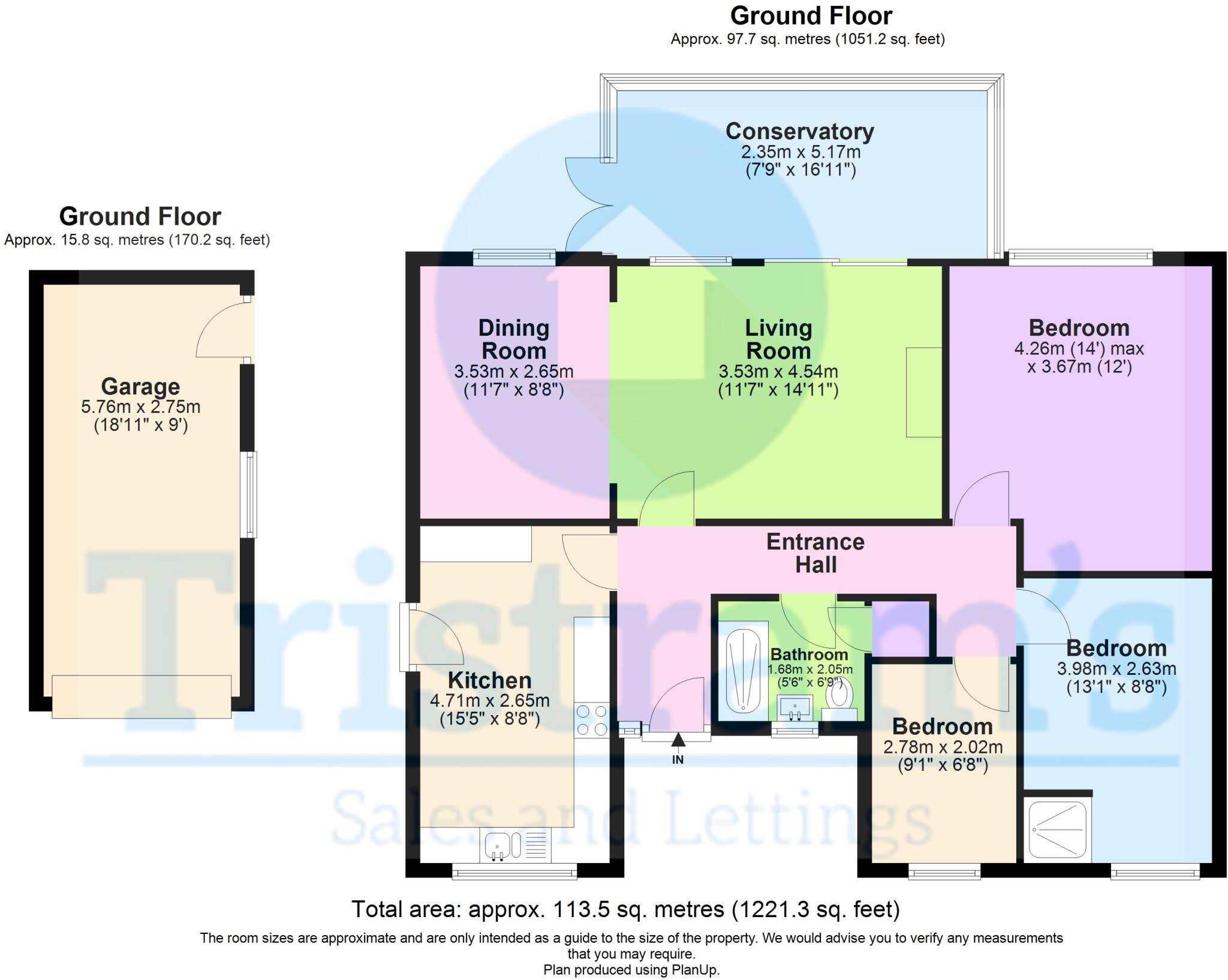 Avalon Close, Nottingham floorplan
