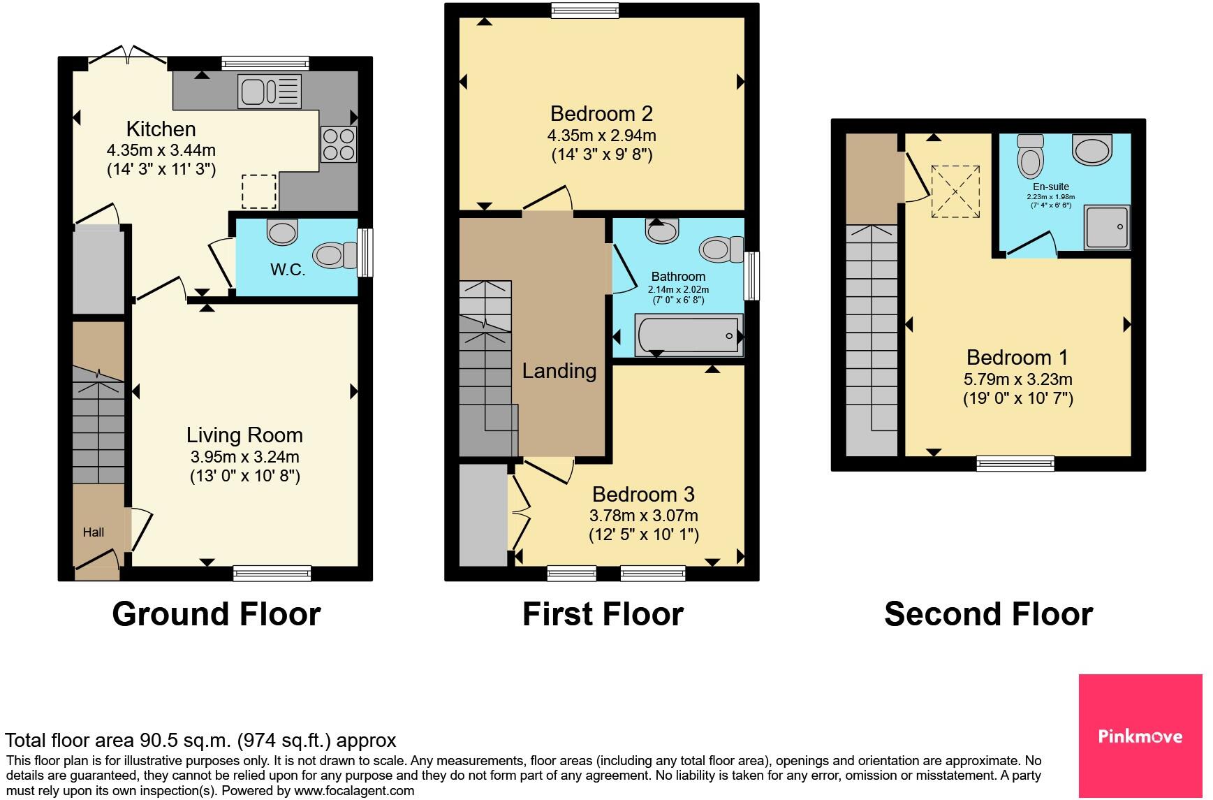 Trinity Close, Sudbrook, Caldicot floorplan
