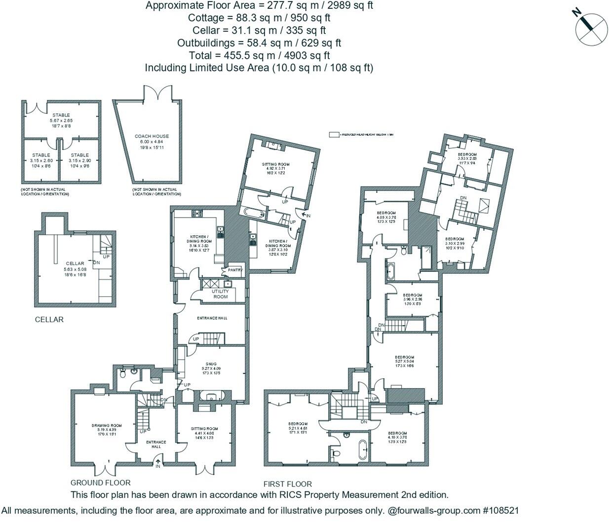Fyfield, Abingdon, Oxfordshire, OX13 floorplan