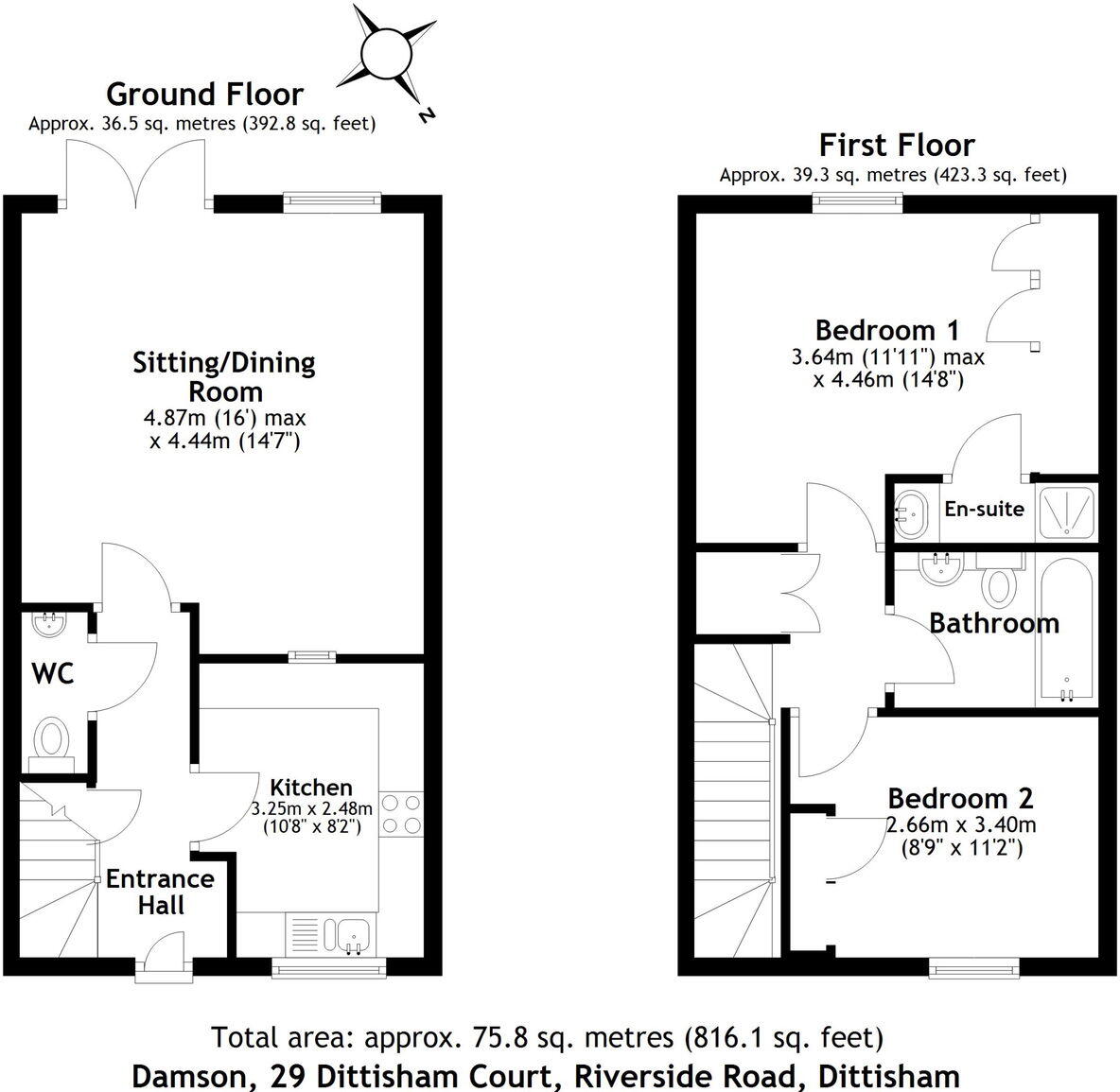 Dittisham Court, Dittisham floorplan