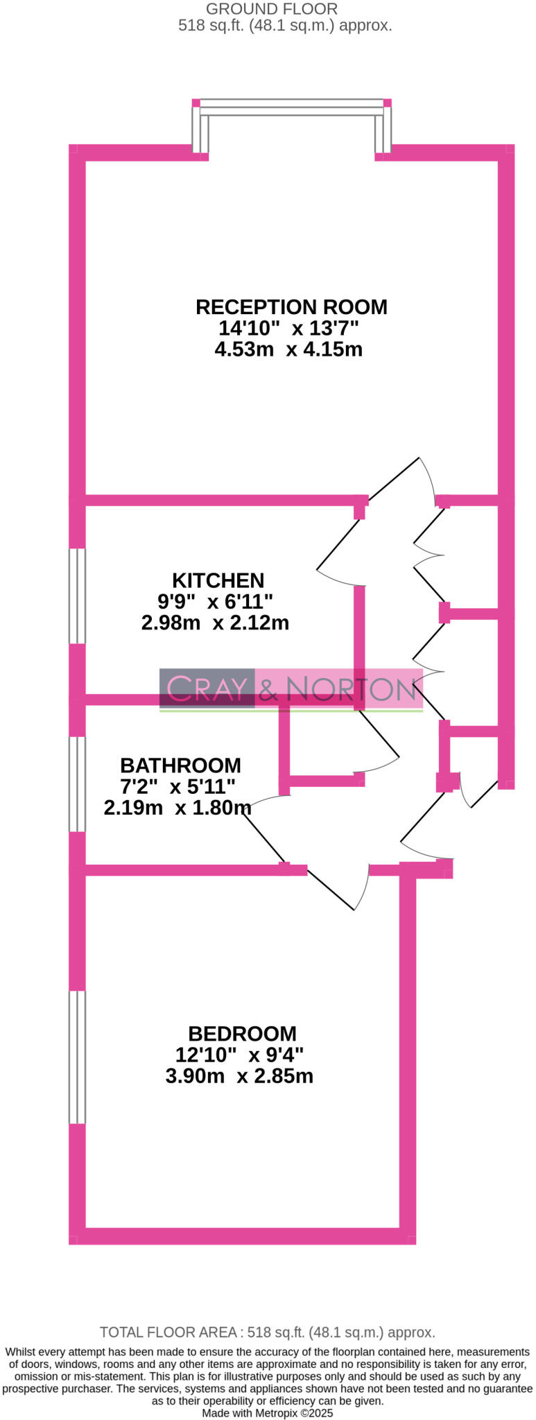 Canning Road, Croydon, CR0 floorplan
