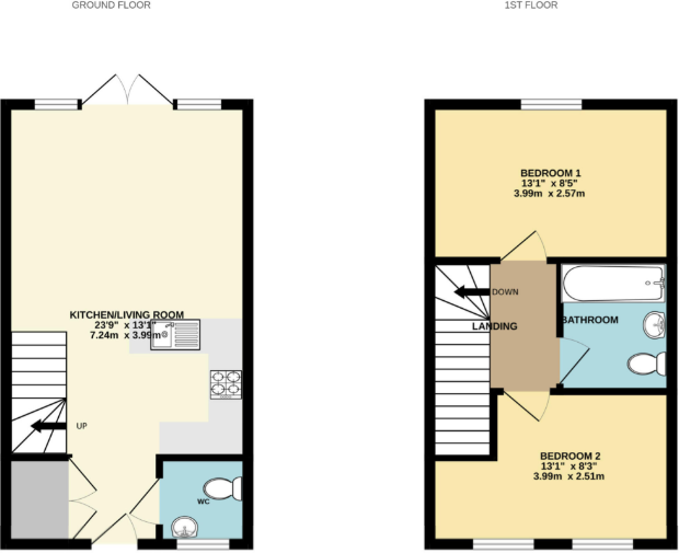 Fry Grove, Flitwick, MK45 1GJ floorplan
