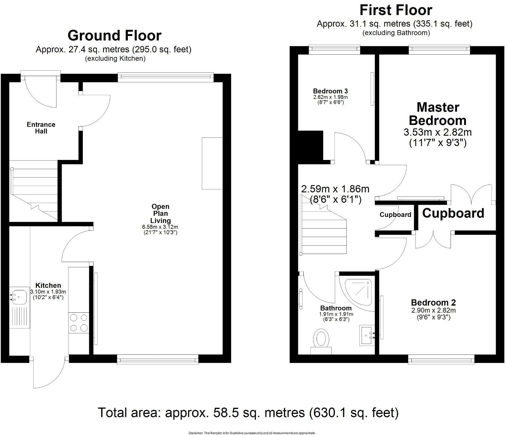 Pentland Avenue, Clayton, Bradford floorplan