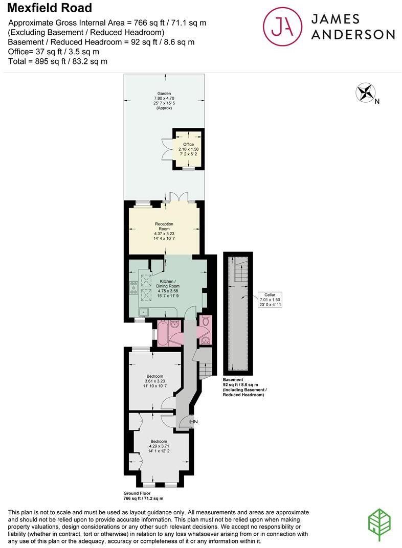 Mexfield Road, London floorplan