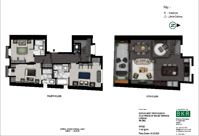 Prince of Wales Terrace, W8 floorplan