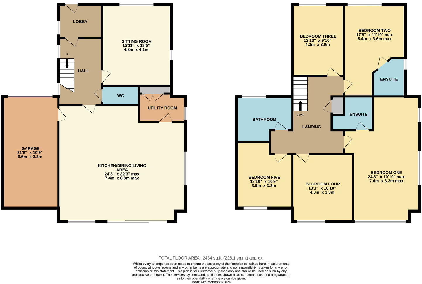 Plot 9 Woodhouse Meadows floorplan