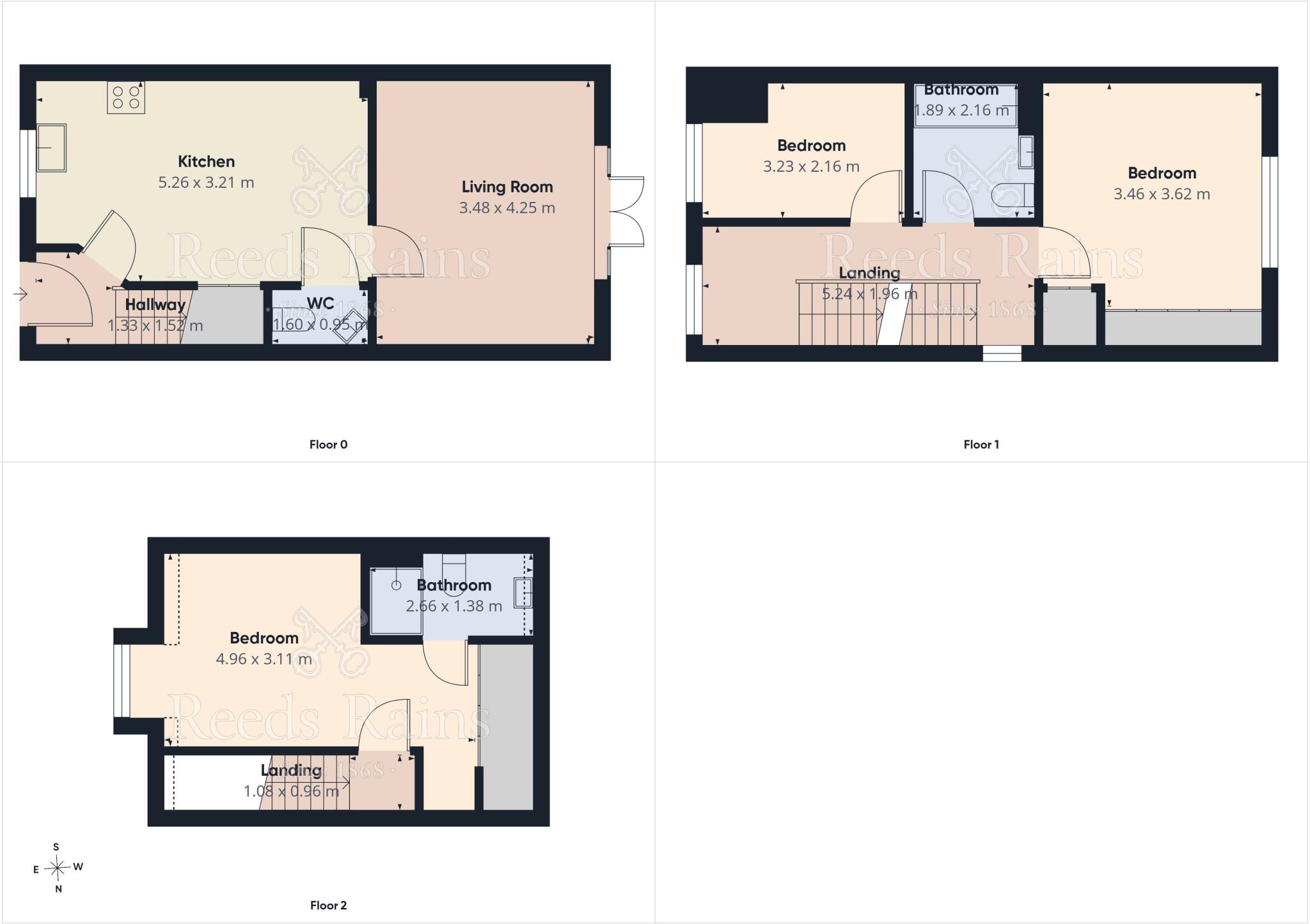 Farriers Way, Lindley, Huddersfield, West Yorkshire, HD3 floorplan