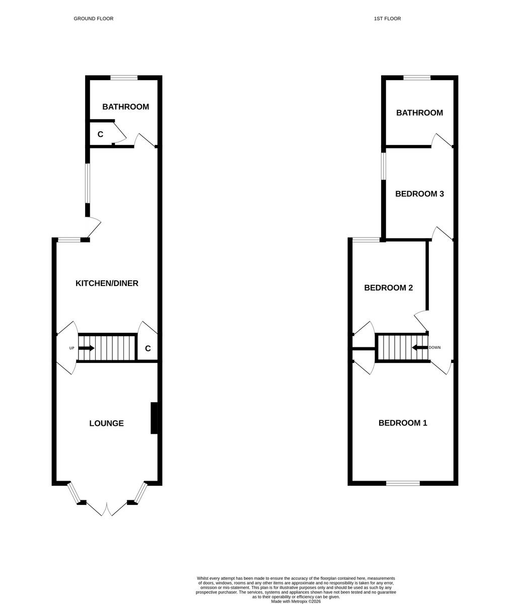 Upper Cliff Road, Gorleston floorplan